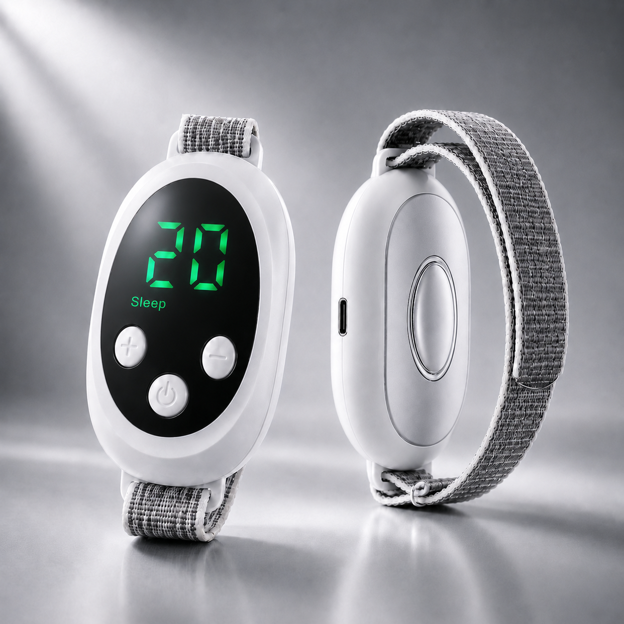 MyFerroviaa™ – Dispositif de détente à micro-impulsions réglables à attacher dans la paume