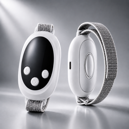 MyFerroviaa™ – Dispositif de détente à micro-impulsions réglables à attacher dans la paume